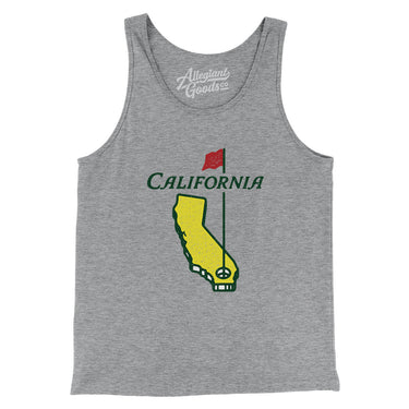 California Golf Men/Unisex Tank Top-Allegiant Goods Co. Vintage Sports Apparel