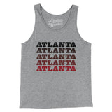 Atlanta Repeat Men/Unisex Tank Top-Allegiant Goods Co. Vintage Sports Apparel