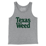 Texas Weed Men/Unisex Tank Top-Athletic Heather-Allegiant Goods Co. Vintage Sports Apparel