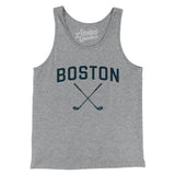 Boston Golf Men/Unisex Tank Top-Athletic Heather-Allegiant Goods Co. Vintage Sports Apparel