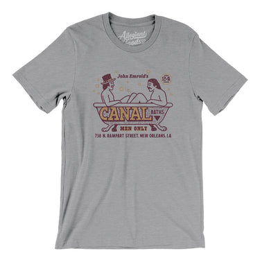 Canal Baths New Orleans in Athletic Heather Color