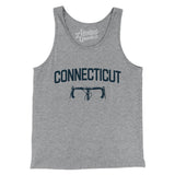 Connecticut Cycling Men/Unisex Tank Top-Athletic Heather-Allegiant Goods Co. Vintage Sports Apparel