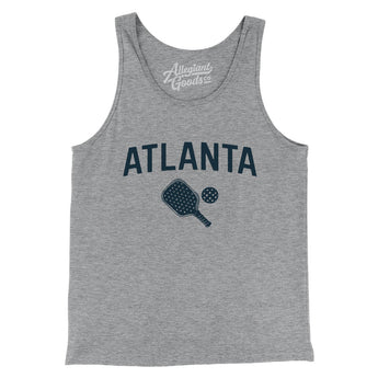Atlanta Pickleball Men/Unisex Tank Top-Athletic Heather-Allegiant Goods Co. Vintage Sports Apparel
