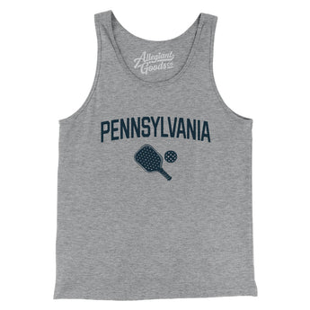 Pennsylvania Pickleball Men/Unisex Tank Top-Athletic Heather-Allegiant Goods Co. Vintage Sports Apparel