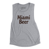 Miami Beer Women's Flowey Scoopneck Muscle Tank-Allegiant Goods Co. Vintage Sports Apparel