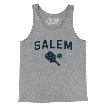 Salem Pickleball Men/Unisex Tank Top-Athletic Heather-Allegiant Goods Co. Vintage Sports Apparel