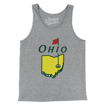 Ohio Golf Men/Unisex Tank Top-Allegiant Goods Co. Vintage Sports Apparel