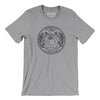 Georgia State Quarter Men/Unisex T-Shirt-Athletic Heather-Allegiant Goods Co. Vintage Sports Apparel
