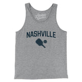 Nashville Pickleball Men/Unisex Tank Top-Athletic Heather-Allegiant Goods Co. Vintage Sports Apparel