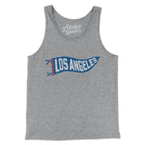 Los Angeles Pennant Men/Unisex Tank Top-Allegiant Goods Co. Vintage Sports Apparel