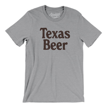Texas Beer Men/Unisex T-Shirt-Allegiant Goods Co. Vintage Sports Apparel