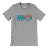 Petoskey Michigan in Athletic Heather Color