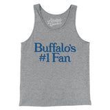 Buffalo's Number 1 Fan Men/Unisex Tank Top-Allegiant Goods Co. Vintage Sports Apparel