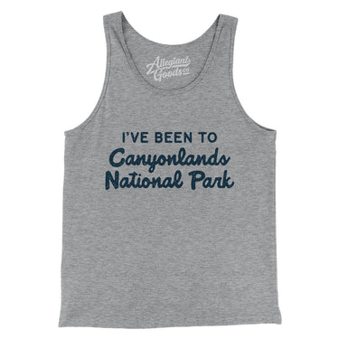 I've Been To Canyonlands National Park Men/Unisex Tank Top-Allegiant Goods Co. Vintage Sports Apparel