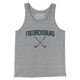 Fredericksburg Golf Men/Unisex Tank Top-Athletic Heather-Allegiant Goods Co. Vintage Sports Apparel