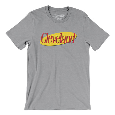 Cleveland Seinfeld Men/Unisex T-Shirt-Athletic Heather-Allegiant Goods Co. Vintage Sports Apparel