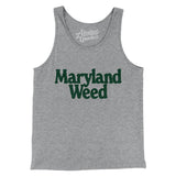 Maryland Weed Men/Unisex Tank Top-Allegiant Goods Co. Vintage Sports Apparel