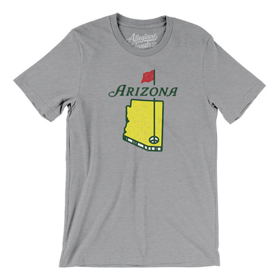 Arizona Golf Men/Unisex T-Shirt-Athletic Heather-Allegiant Goods Co. Vintage Sports Apparel