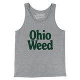Ohio Weed Men/Unisex Tank Top-Athletic Heather-Allegiant Goods Co. Vintage Sports Apparel