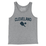 Cleveland Pickleball Men/Unisex Tank Top-Athletic Heather-Allegiant Goods Co. Vintage Sports Apparel
