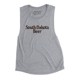 South Dakota Beer Women's Flowey Scoopneck Muscle Tank-Allegiant Goods Co. Vintage Sports Apparel