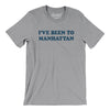 I've Been To Manhattan Men/Unisex T-Shirt-Athletic Heather-Allegiant Goods Co. Vintage Sports Apparel