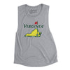 Virginia Golf Women's Flowey Scoopneck Muscle Tank-Athletic Heather-Allegiant Goods Co. Vintage Sports Apparel