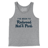 I've Been To Redwood National Park Men/Unisex Tank Top-Athletic Heather-Allegiant Goods Co. Vintage Sports Apparel