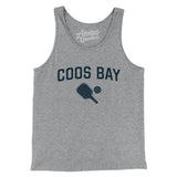Coos Bay Pickleball Men/Unisex Tank Top-Athletic Heather-Allegiant Goods Co. Vintage Sports Apparel