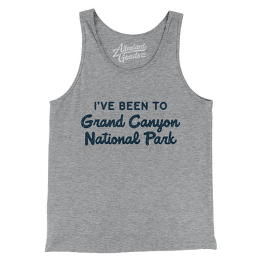 I've Been To Grand Canyon National Park Men/Unisex Tank Top-Allegiant Goods Co. Vintage Sports Apparel