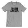 South Dakota Military Stencil Men/Unisex T-Shirt-Athletic Heather-Allegiant Goods Co. Vintage Sports Apparel
