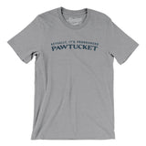 Actually It's Pronounced Pawtucket Men/Unisex T-Shirt-Athletic Heather-Allegiant Goods Co. Vintage Sports Apparel