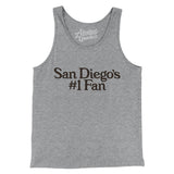 San Diego's Number 1 Fan Men/Unisex Tank Top-Allegiant Goods Co. Vintage Sports Apparel