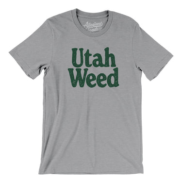 Utah Weed Men/Unisex T-Shirt-Allegiant Goods Co. Vintage Sports Apparel