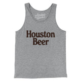 Houston Beer Men/Unisex Tank Top-Allegiant Goods Co. Vintage Sports Apparel