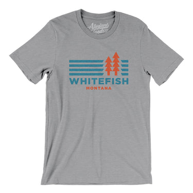 Whitefish Montana in Athletic Heather Color