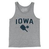 Iowa Pickleball Men/Unisex Tank Top-Athletic Heather-Allegiant Goods Co. Vintage Sports Apparel