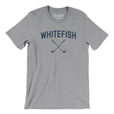 Whitefish Golf Men/Unisex T-Shirt-Athletic Heather-Allegiant Goods Co. Vintage Sports Apparel