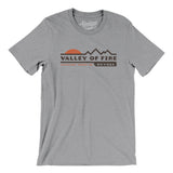 Valley Of Fire Sunset Men/Unisex T-Shirt-Athletic Heather-Allegiant Goods Co. Vintage Sports Apparel