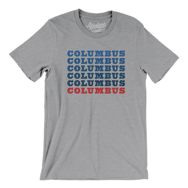 Columbus Repeat Men/Unisex T-Shirt-Allegiant Goods Co. Vintage Sports Apparel