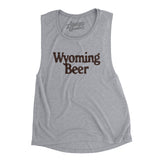 Wyoming Beer Women's Flowey Scoopneck Muscle Tank-Allegiant Goods Co. Vintage Sports Apparel