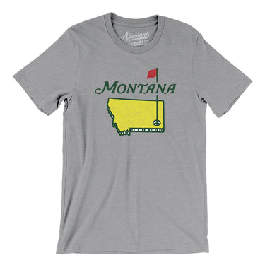 Montana Golf Men/Unisex T-Shirt-Allegiant Goods Co. Vintage Sports Apparel