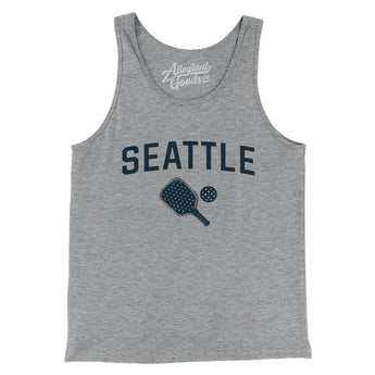 Seattle Pickleball Men/Unisex Tank Top-Athletic Heather-Allegiant Goods Co. Vintage Sports Apparel
