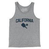 California Pickleball Men/Unisex Tank Top-Athletic Heather-Allegiant Goods Co. Vintage Sports Apparel