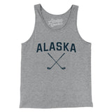 Alaska Golf Men/Unisex Tank Top-Athletic Heather-Allegiant Goods Co. Vintage Sports Apparel