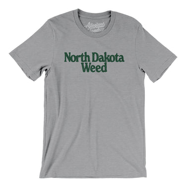 North Dakota Weed Men/Unisex T-Shirt-Allegiant Goods Co. Vintage Sports Apparel