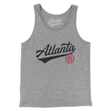Atlanta Vintage Script Men/Unisex Tank Top-Allegiant Goods Co. Vintage Sports Apparel