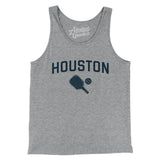 Houston Pickleball Men/Unisex Tank Top-Athletic Heather-Allegiant Goods Co. Vintage Sports Apparel