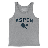 Aspen Pickleball Men/Unisex Tank Top-Athletic Heather-Allegiant Goods Co. Vintage Sports Apparel