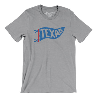 Texas Pennant Men/Unisex T-Shirt-Allegiant Goods Co. Vintage Sports Apparel